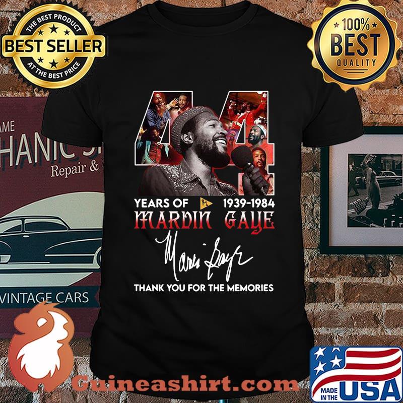 44 years of 1939 1984 mardik gaye thank you for the memories signatures shirt