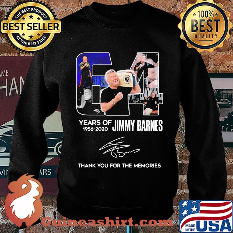64 years of 1956 2020 jimmy barnes thank you for the memories signatures s Sweater