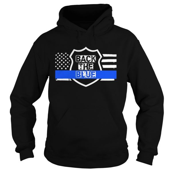 Back the blue american flag independence day shirt - Image 4