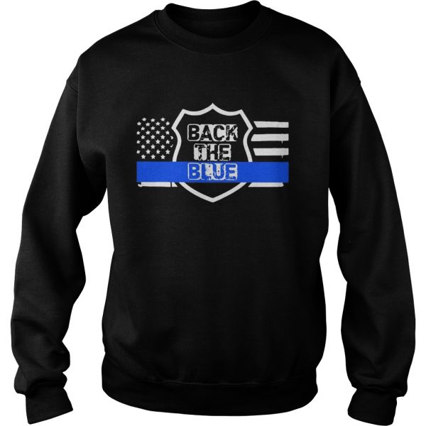Back the blue american flag independence day shirt - Image 6