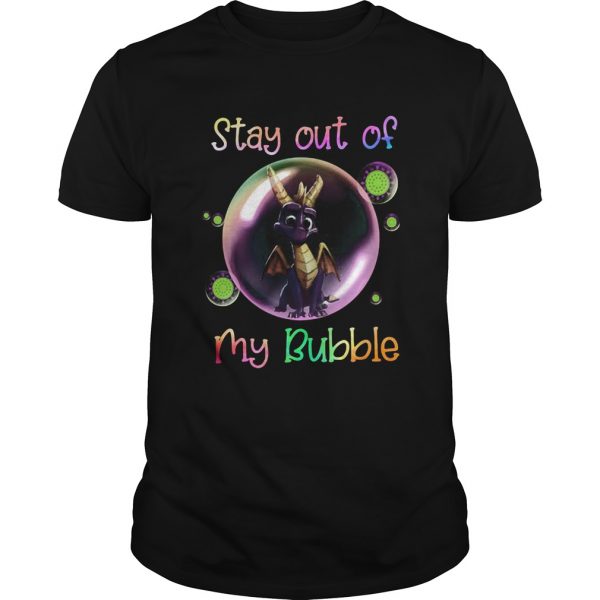 Dragon stay out of my bubble covid19 shirt - Image 2