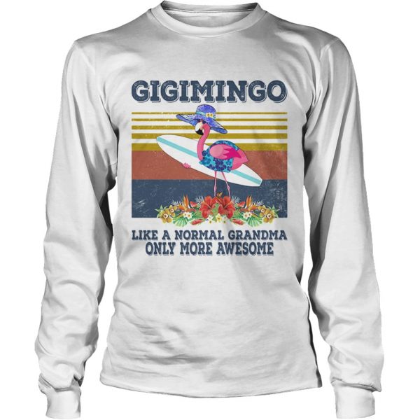 Gigimingo like a normal grandma only more awesome vintage retro flower shirt - Image 5
