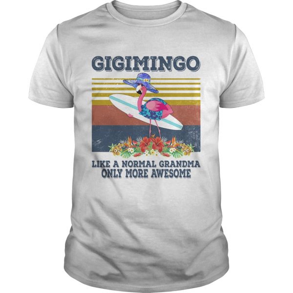 Gigimingo like a normal grandma only more awesome vintage retro flower shirt - Image 2