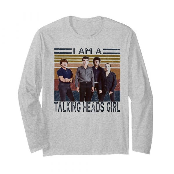 I am a talking heads girl vintage retro shirt - Image 4