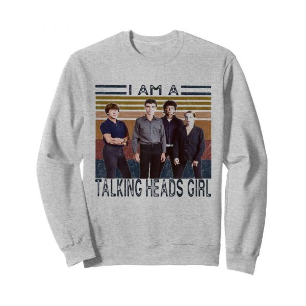 I am a talking heads girl vintage retro shirt - Image 5
