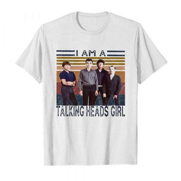 I am a talking heads girl vintage retro shirt - Image 2