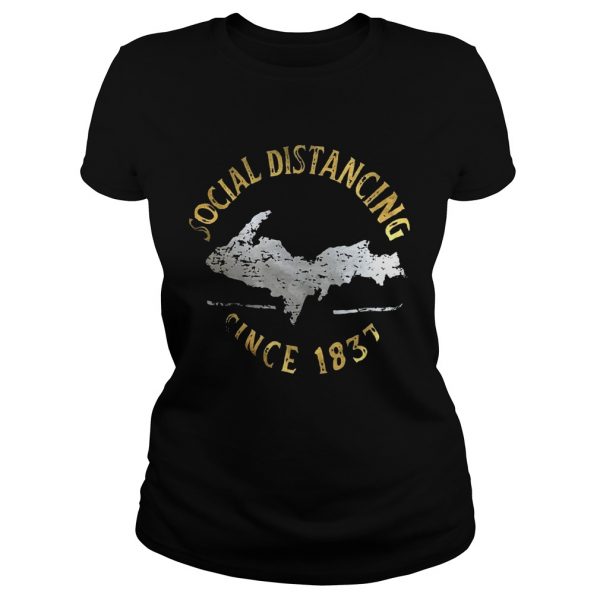 Social distancing since 1837 vintage shirt - Image 3