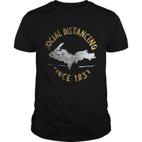 Social distancing since 1837 vintage shirt - Image 2