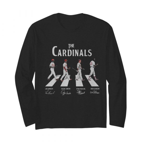 The Cardinals Abbey Road Signatures shirt - Image 4