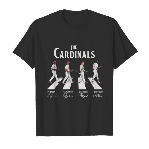The Cardinals Abbey Road Signatures shirt - Image 2