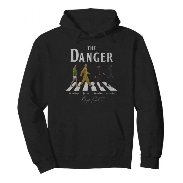 The danger abbey road signatures shirt - Image 6