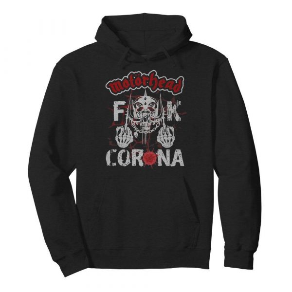 Viking skull motorhead fuck coronavirus shirt - Image 6