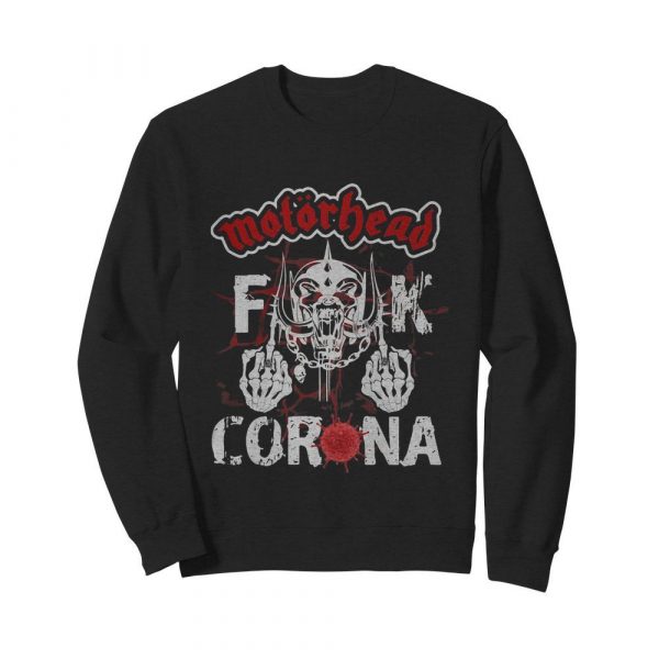 Viking skull motorhead fuck coronavirus shirt - Image 5