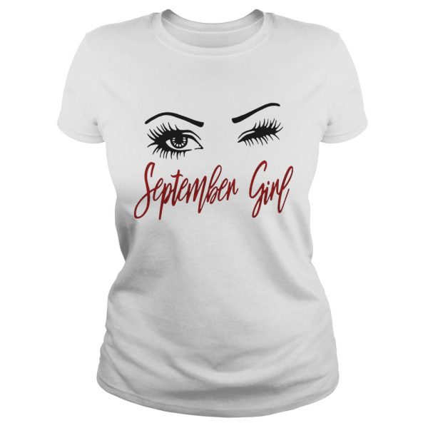 White eyes september girl shirt - Image 3