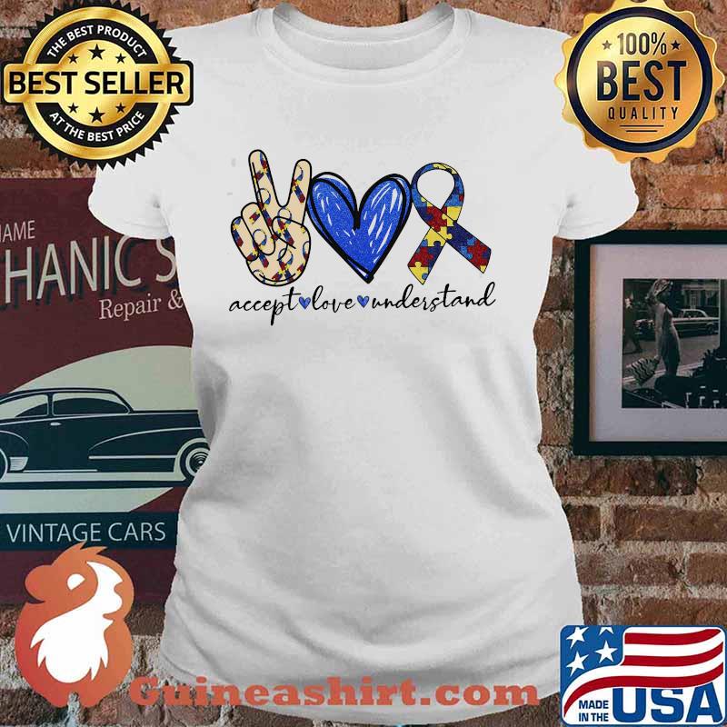 Accept love understand autism s Ladies tee