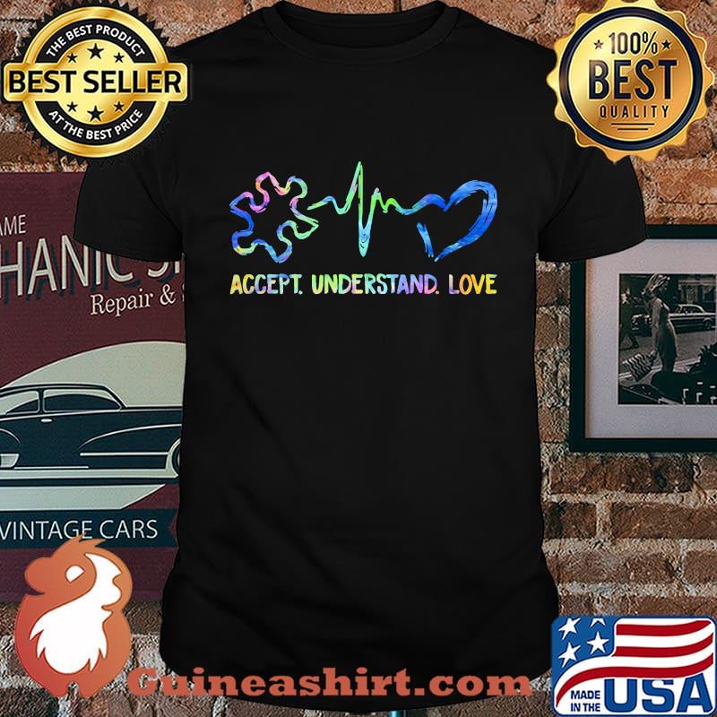 ACCEPT UNDERSTAND LOVE AUTISM SHIRT
