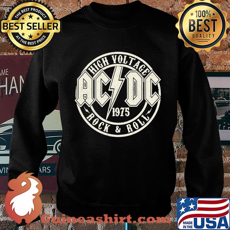 Acdc band 1975 high voltage rock and roll s Sweater