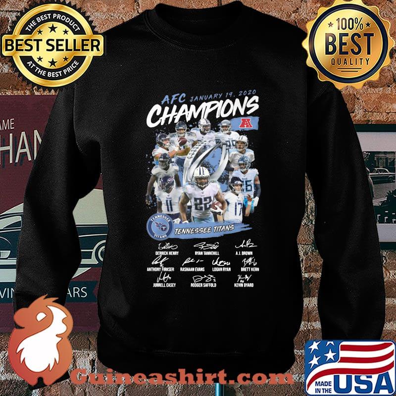Afc champions tennessee tians signature s Sweater