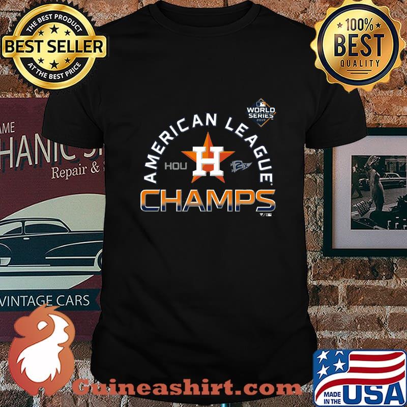 American league houston astros champs shirt
