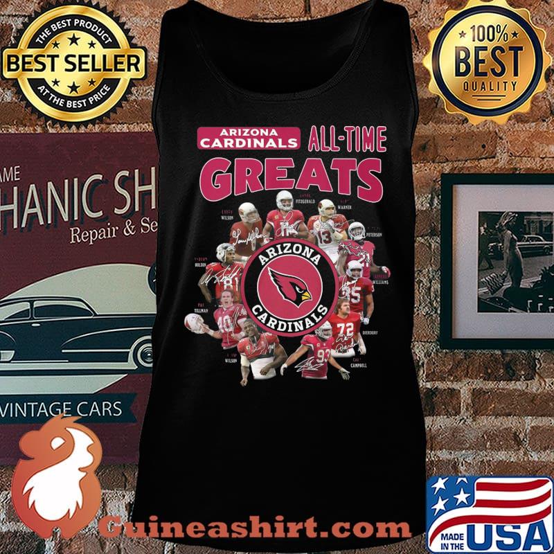 Arizona cardinals all time great signatures s Tank top