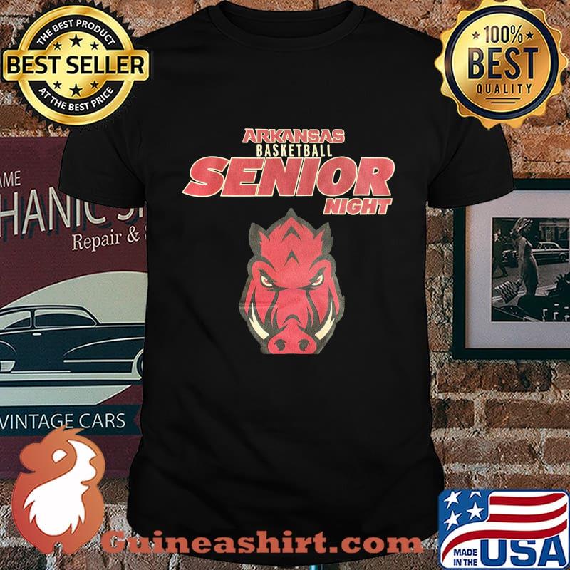 Arkansas razorback basketball senior night shirt