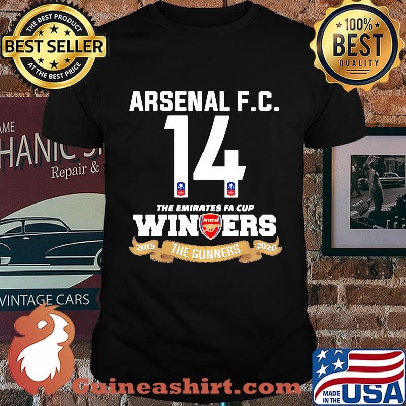 Arsenal fc 14 the emirates fa cup winners 2019 the gunners 2020 shirt