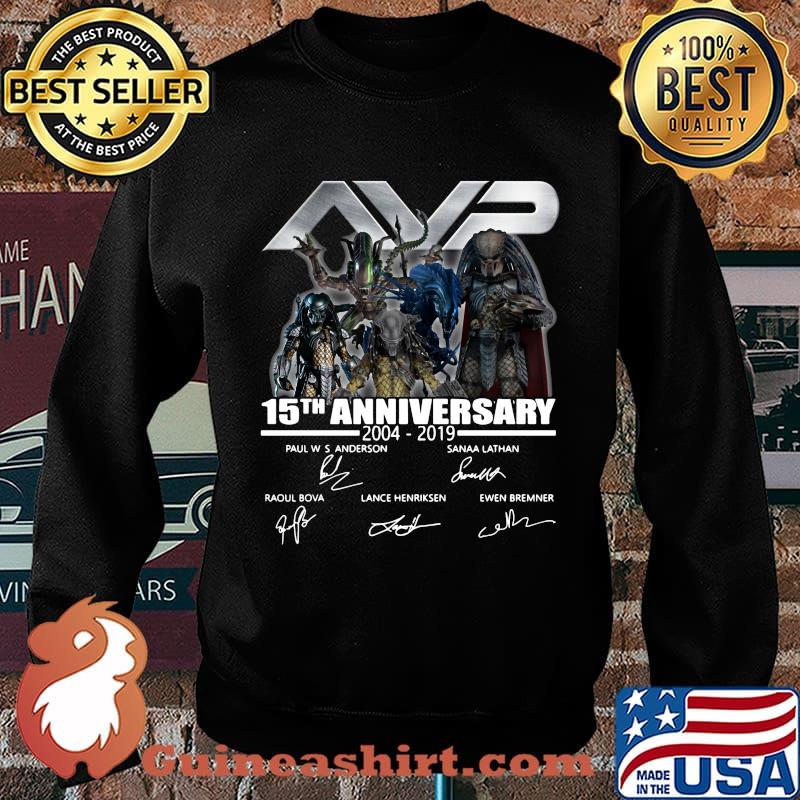 Avp 15th anniversary 2004 2019 signatures s Sweater