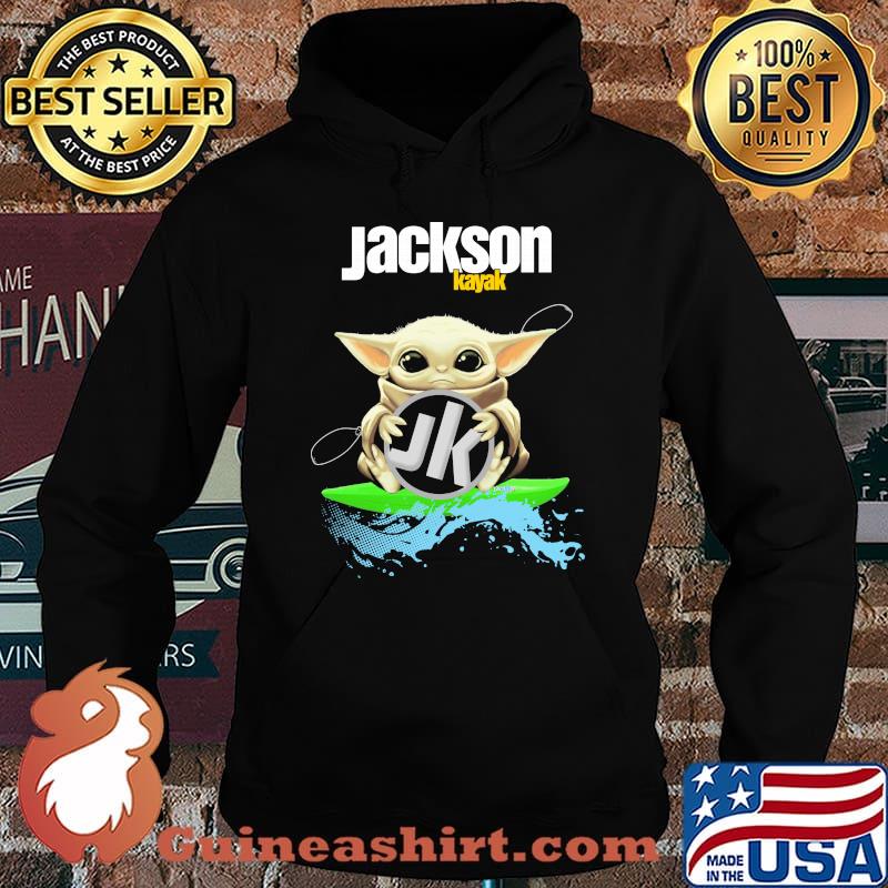 Baby yoda hug jackson kayak s Hoodie
