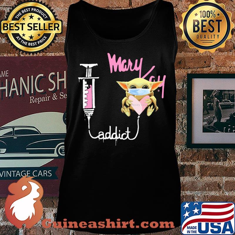 Baby yoda mask mary kay addict s Tank top