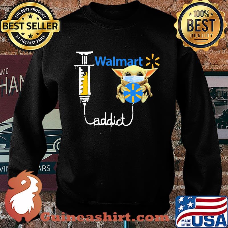 Baby yoda mask walmart addict s Sweater