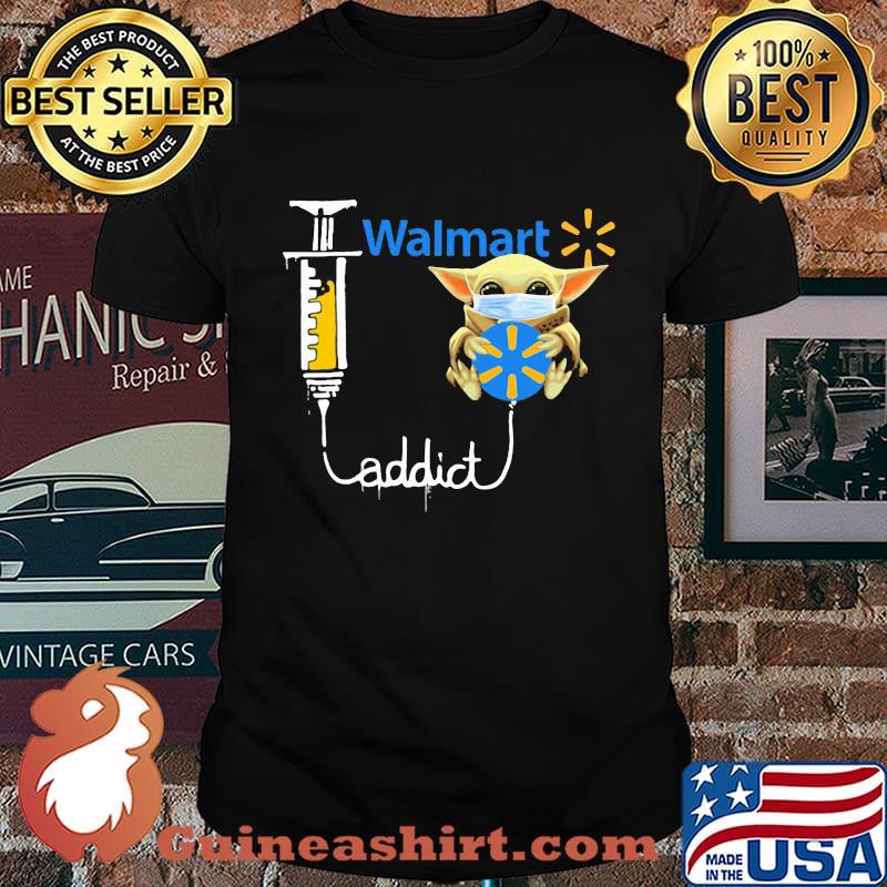 Baby yoda mask walmart addict shirt