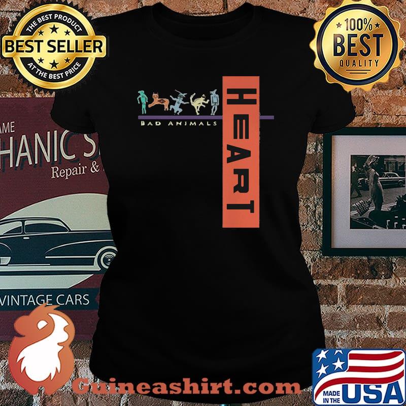 Bad animals heart tour 1987 s Laides tee