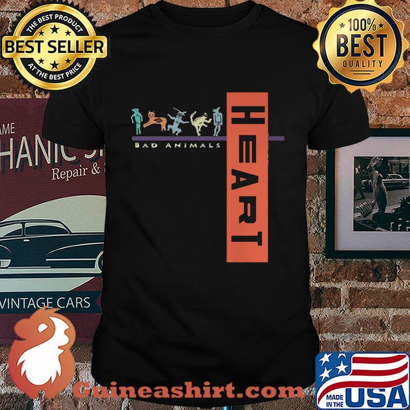 Bad animals heart tour 1987 shirt