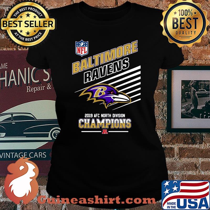 Baltimore ravens football 2019 afc north division champions s Laides tee