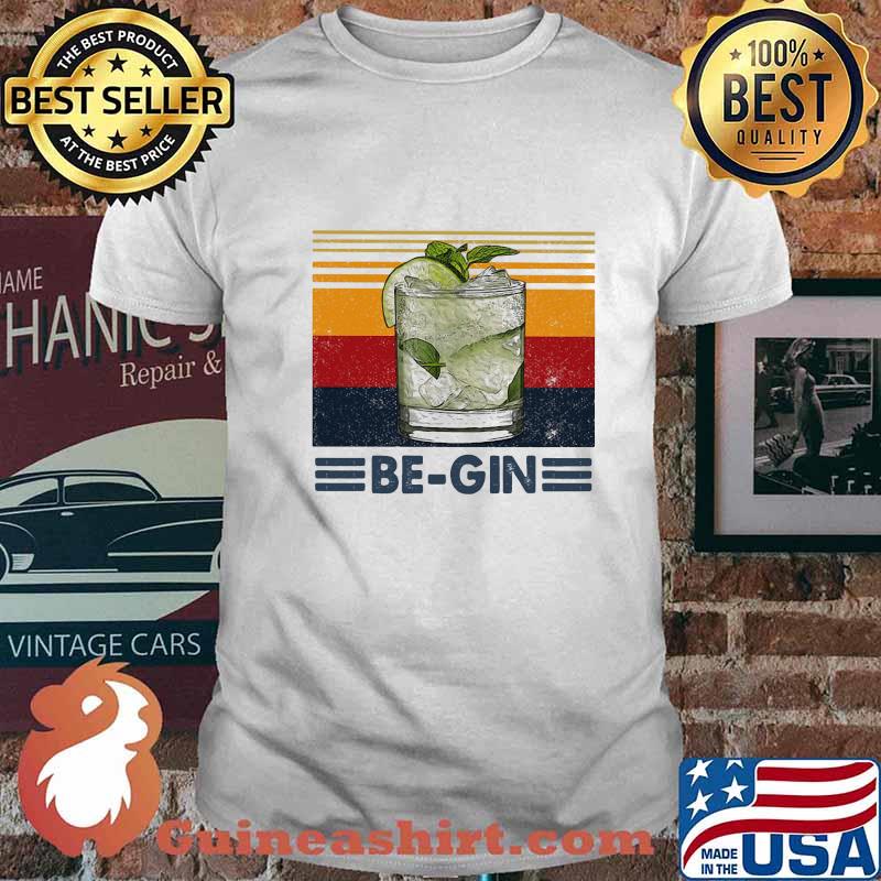 Be-Gin Whiskey Vintage Retro Shirt