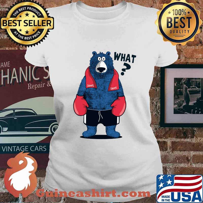 Bear boxing champions what s Ladies tee