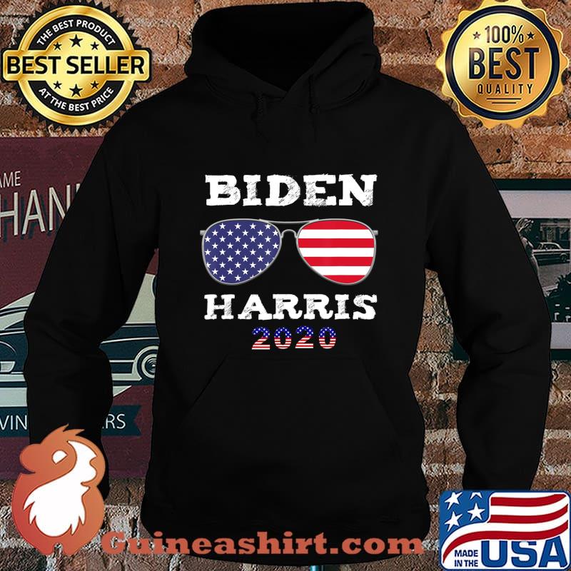 Biden harris 2020 american flag glass s Hoodie