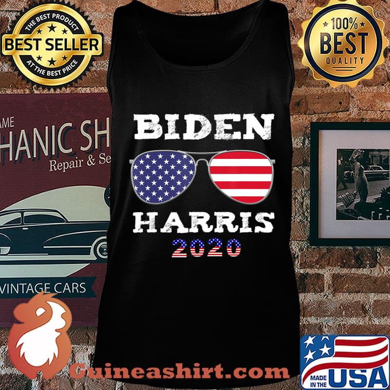 Biden harris 2020 american flag glass s Tank top