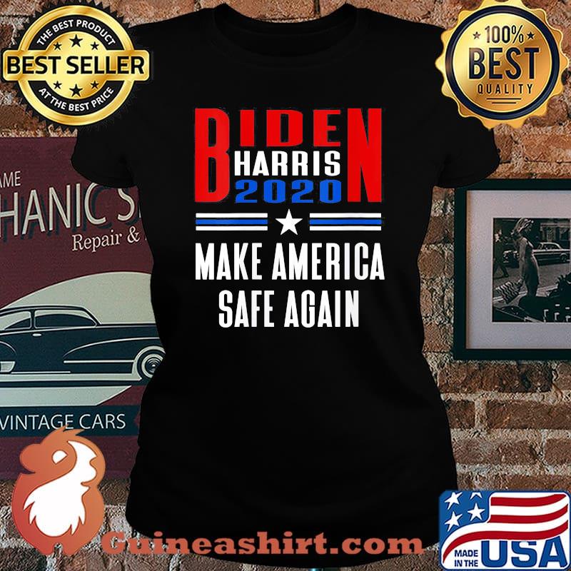 Biden Harris 2020 make America safe again s Laides tee