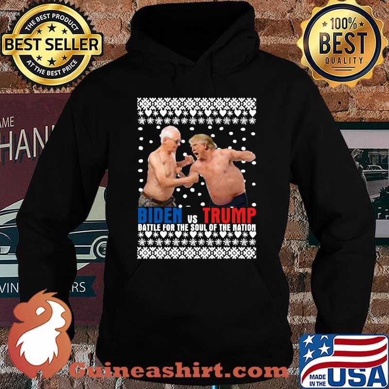 Biden vs trump battle for the soul of the nation s Hoodie