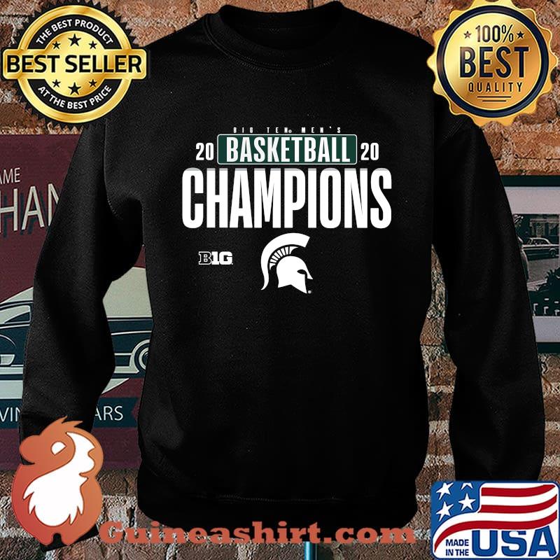 Big ten men's 2020 basketball champions michigan state spartans s Sweater
