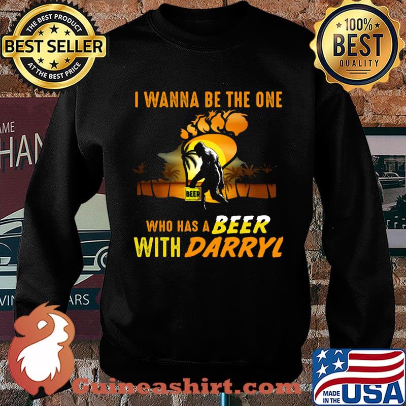 Bigfoot i wanna be the one who has a beer with darryl sunset s Sweater