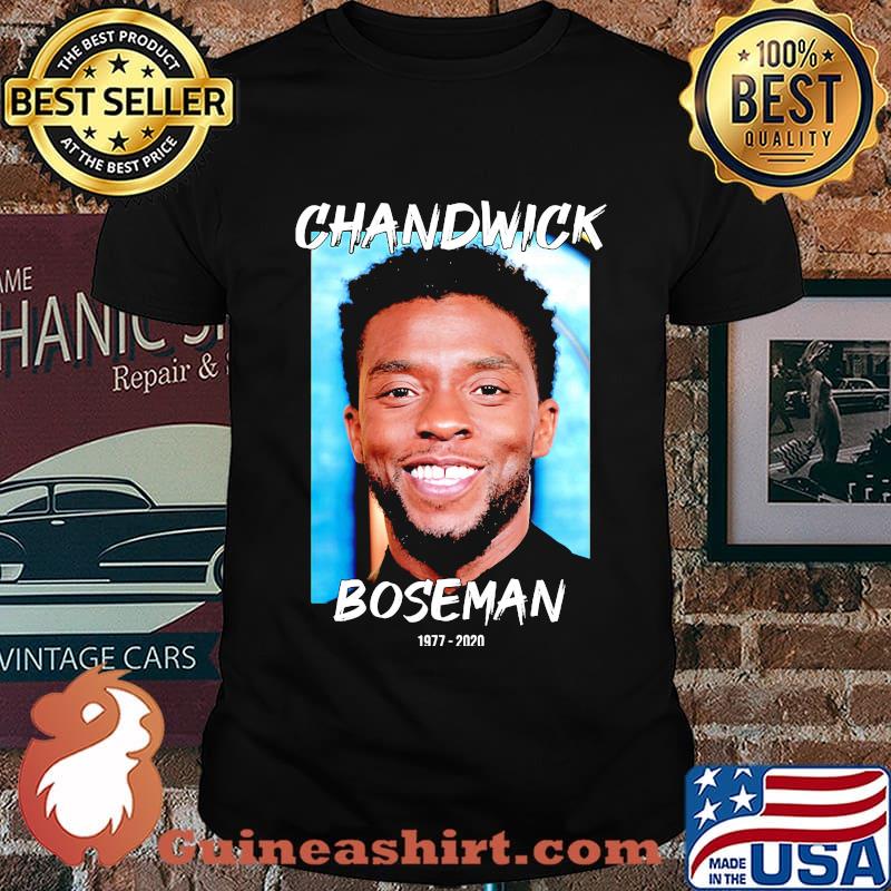 Black panther chadwick 1977 2020 art shirt