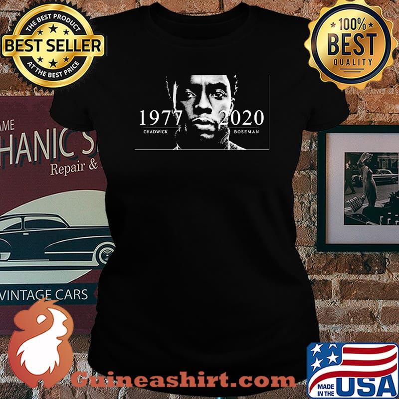 Black panther chadwick 1977 2020 s Laides tee