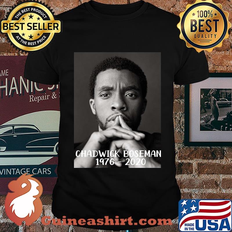 Black panther chadwick Boseman 1976 2020 shirt