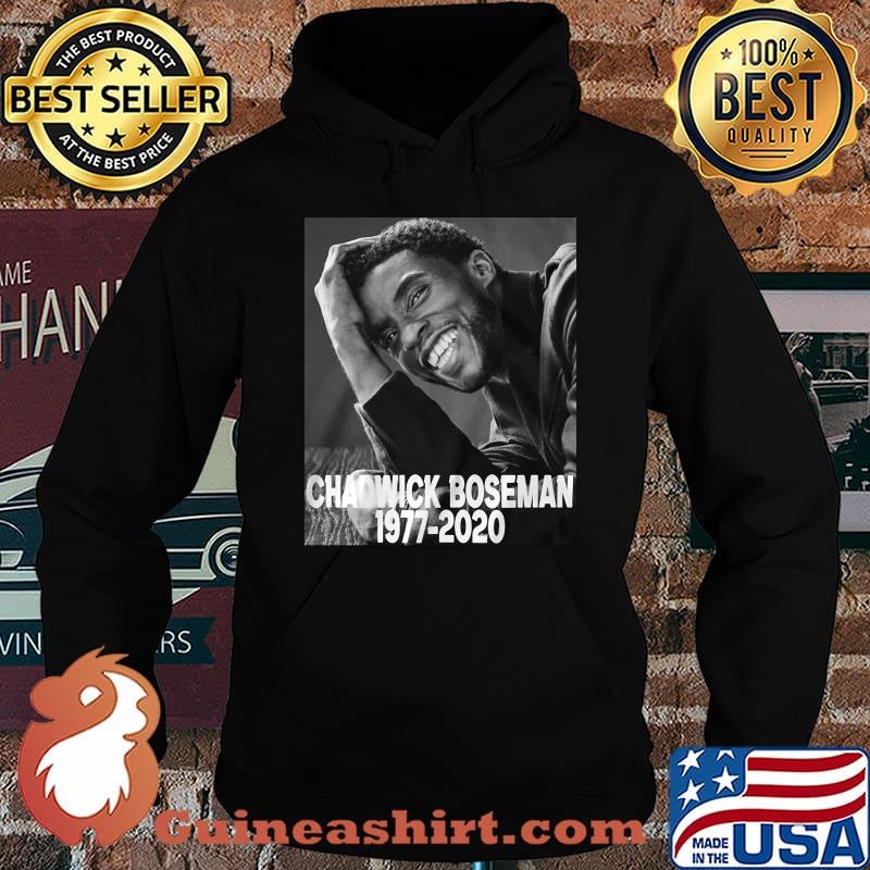 Black panther chadwick Boseman 1977 2020 smiling picture s Hoodie