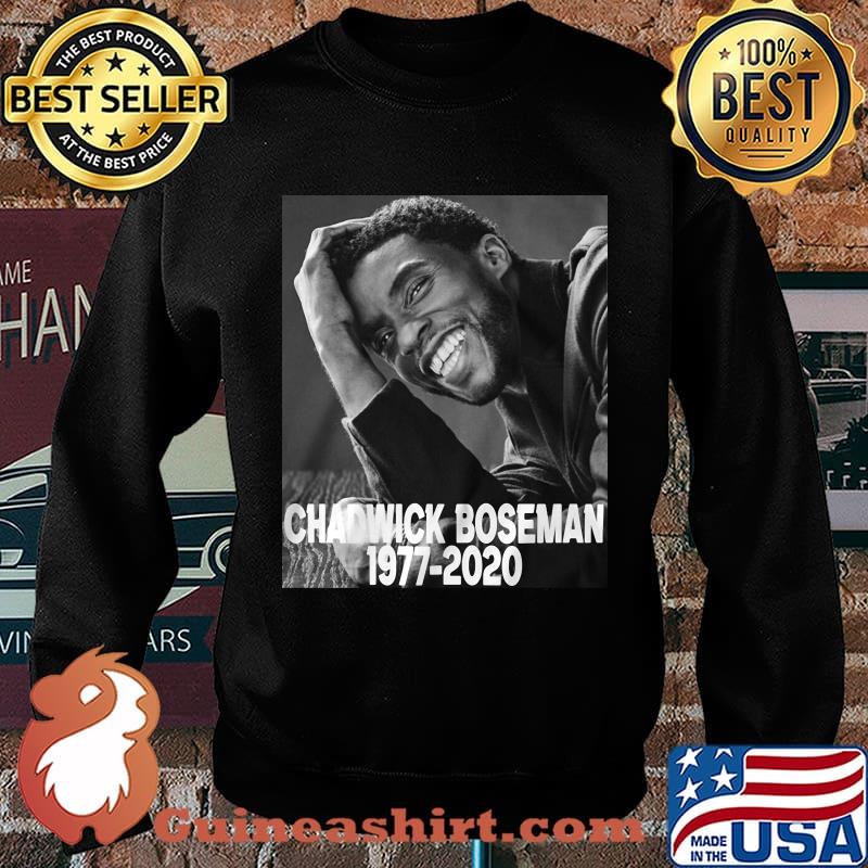Black panther chadwick Boseman 1977 2020 smiling picture s Sweater