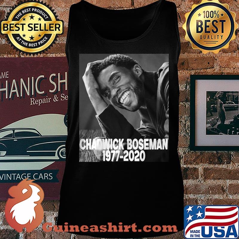 Black panther chadwick Boseman 1977 2020 smiling picture s Tank top