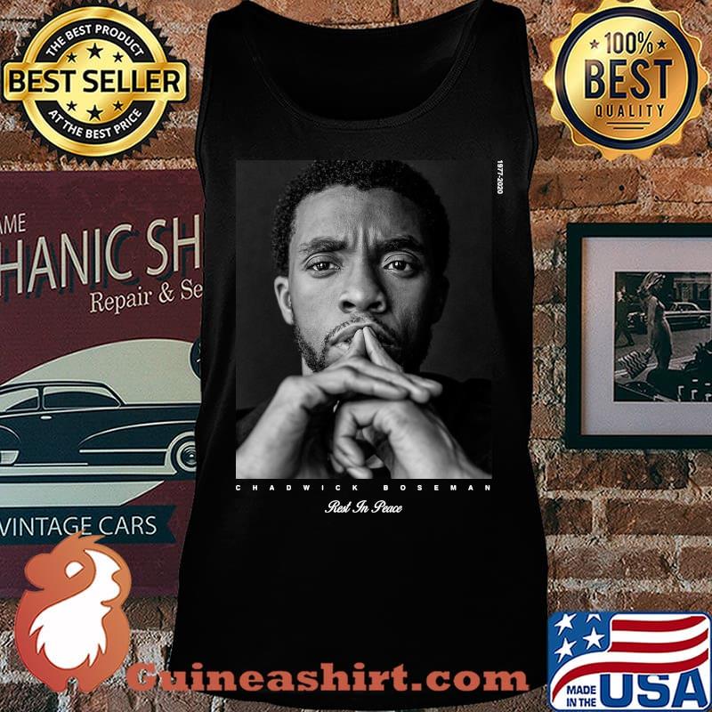 Black panther chadwick Boseman rest in peace 1977 2020 s Tank top