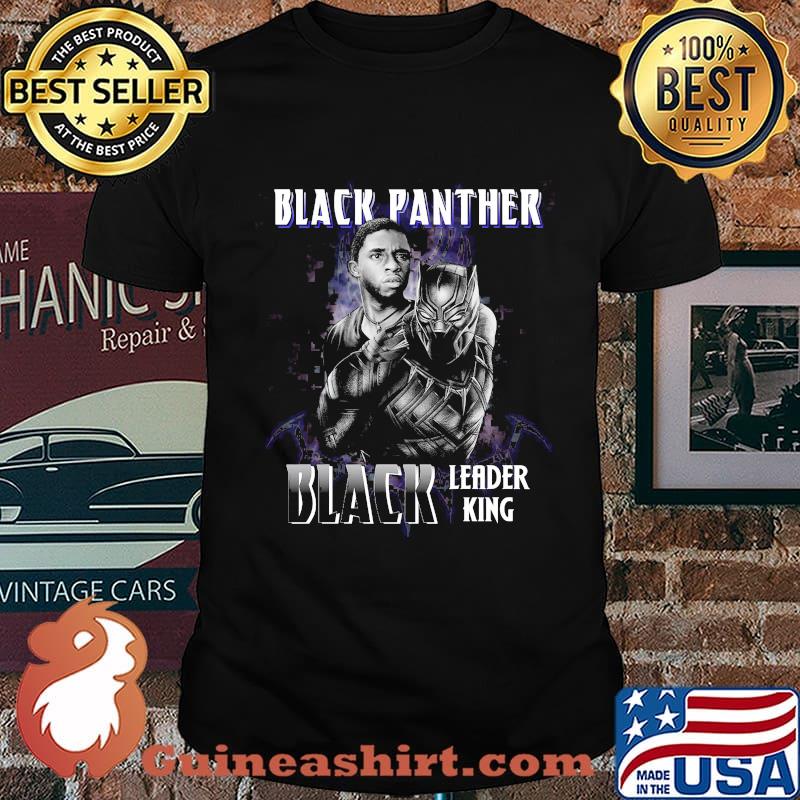 Black panther chadwick Boseman rip black leader king shirt
